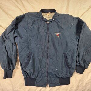 Vintage Hartwell Bahia Corinthian Yacht Club Mens Size XL Blue Full Zip jacket